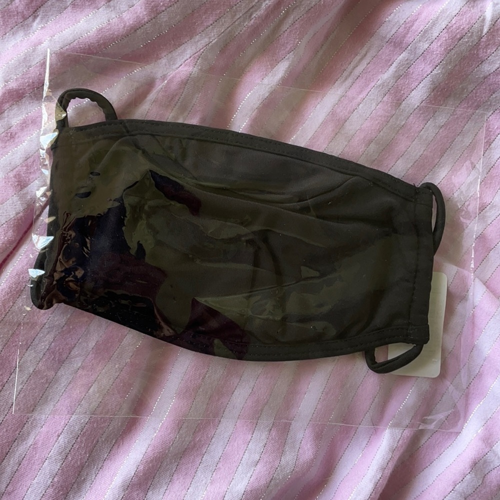 BRAND NEW black face mask